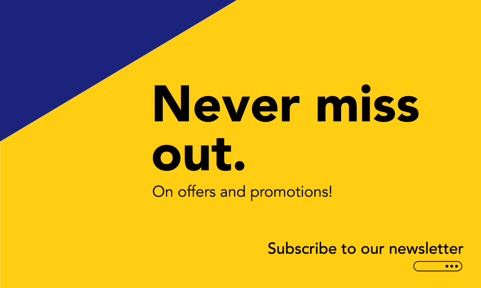 Subscribe to our Newsletter