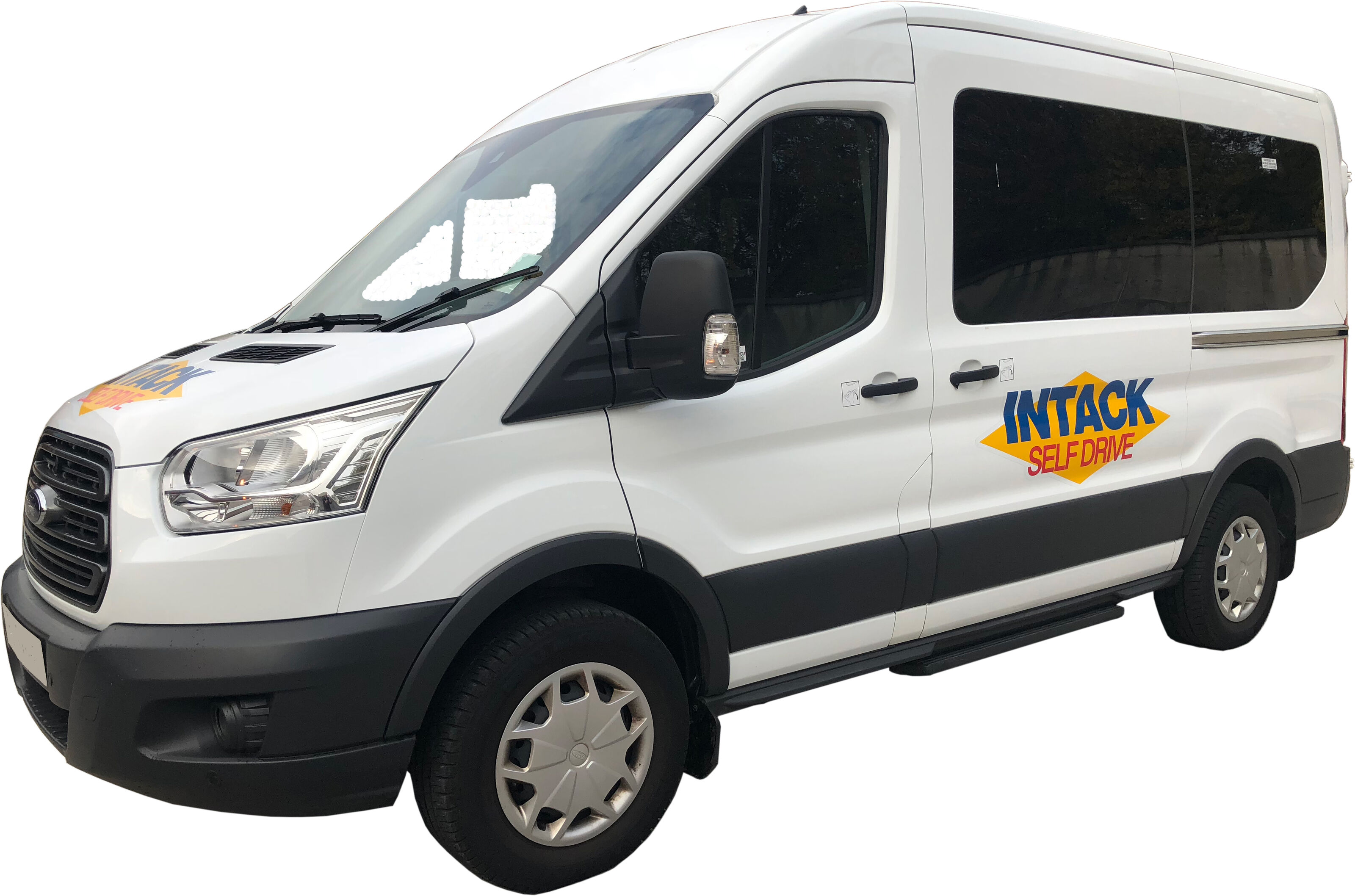 12 seater van hire cost