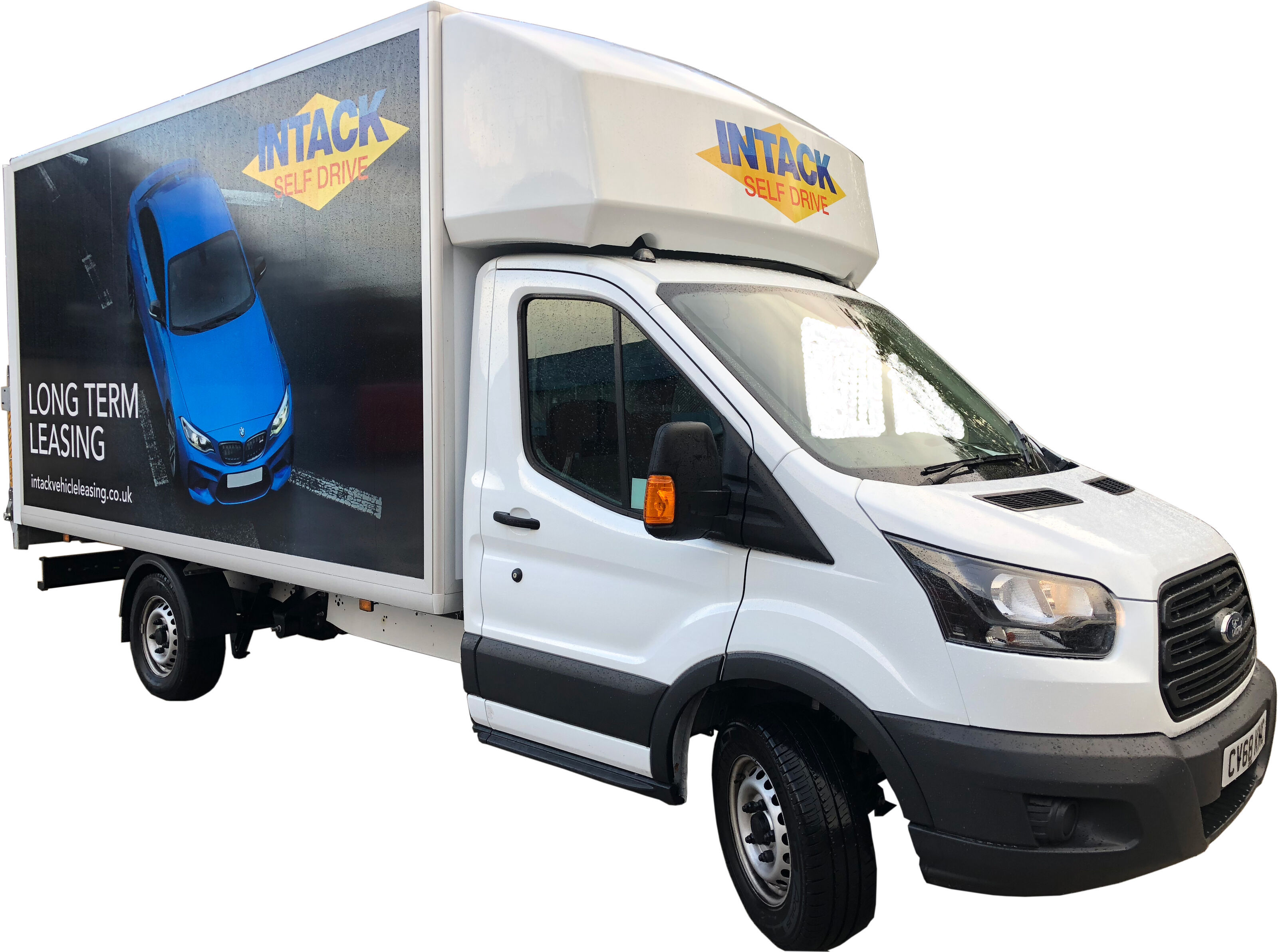 luton van with tail lift lease hire