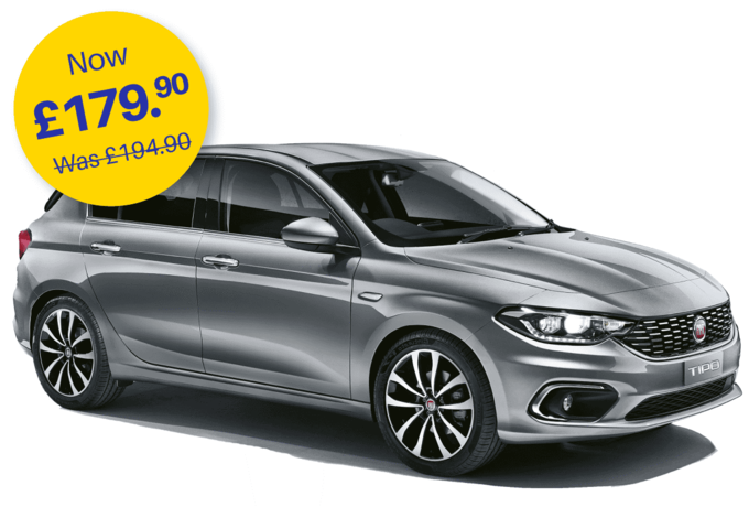 Medium Automatic Car Hire Bank Holiday Special