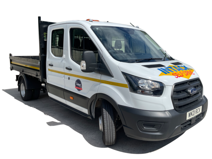 3500kg Crewcab Tipper with full Chapter-8 Highway Spec
