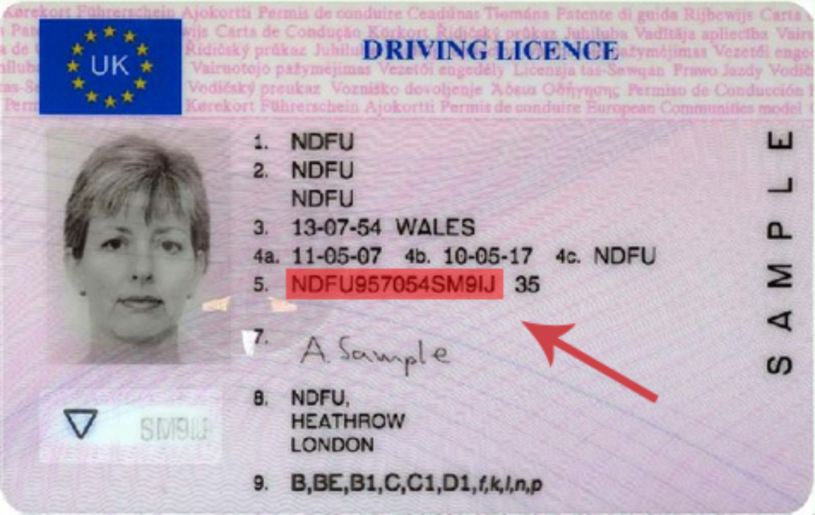 Share Your Driving Licence Licence Check Code Intack