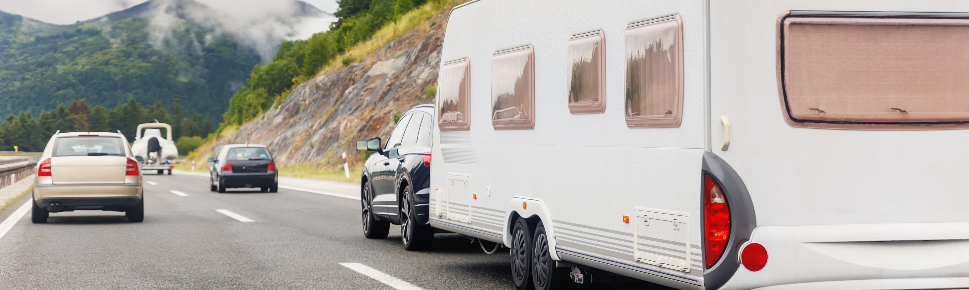 Can I use an Intack vehicle to tow my caravan?