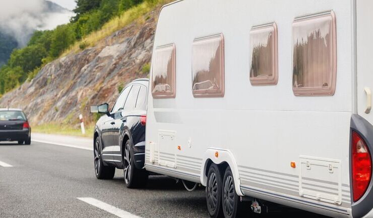 Can I use an Intack vehicle to tow my caravan?