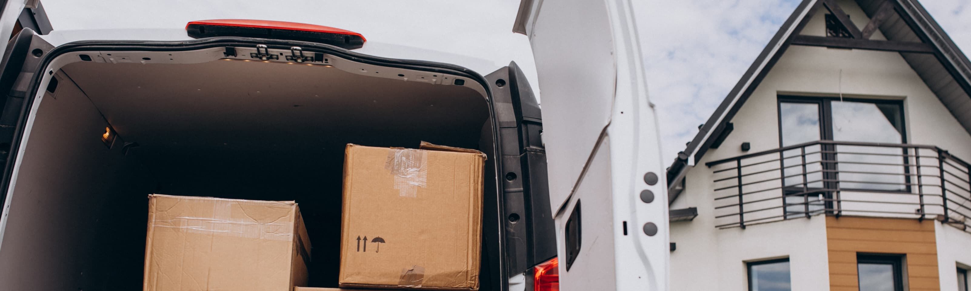 Save time and money with part day van hire for small moves! 