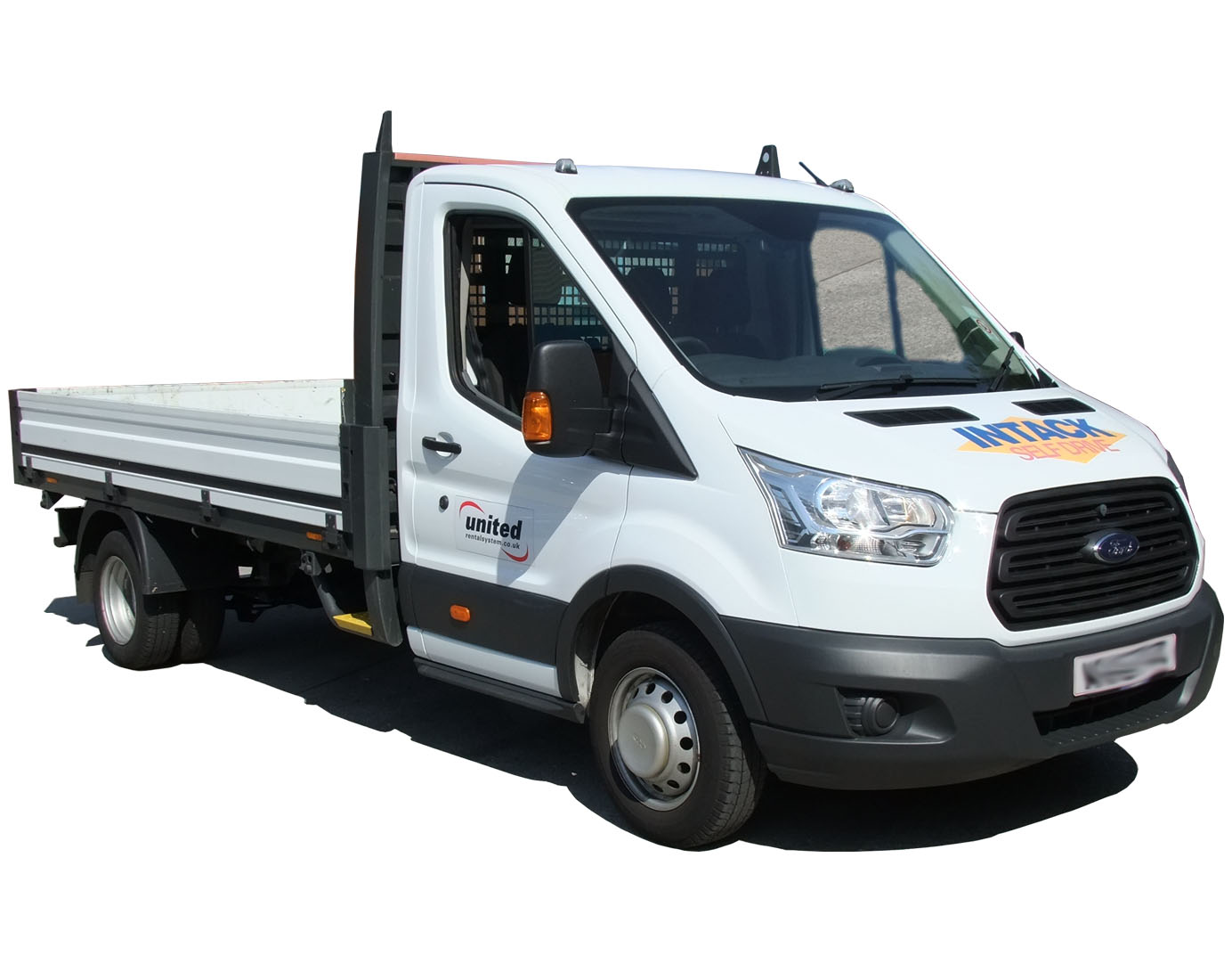 limiet Twisted IJver 3500kg Dropside Flat Van Hire | Intack Self Drive | Blackburn